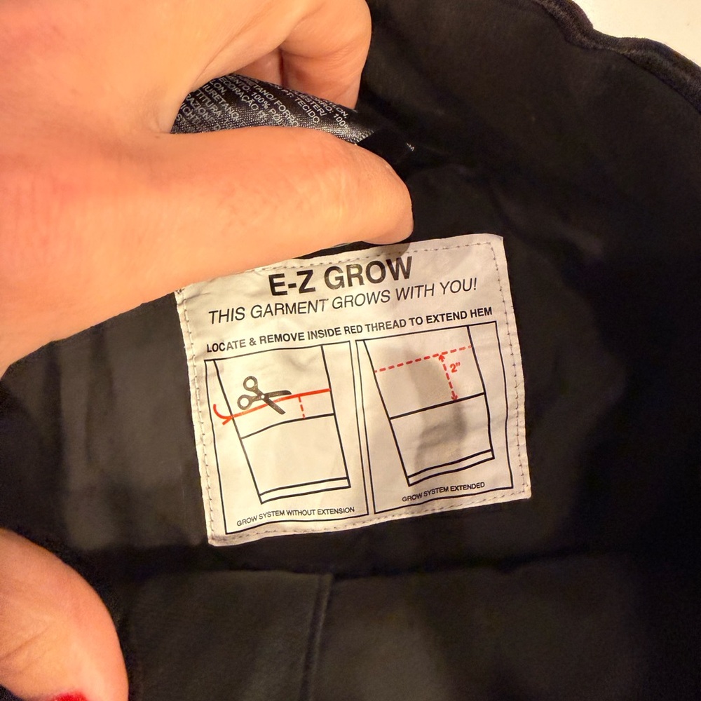 The North Face Boys M Black Insulated Ski/Snow Pants - Picture 5 of 7